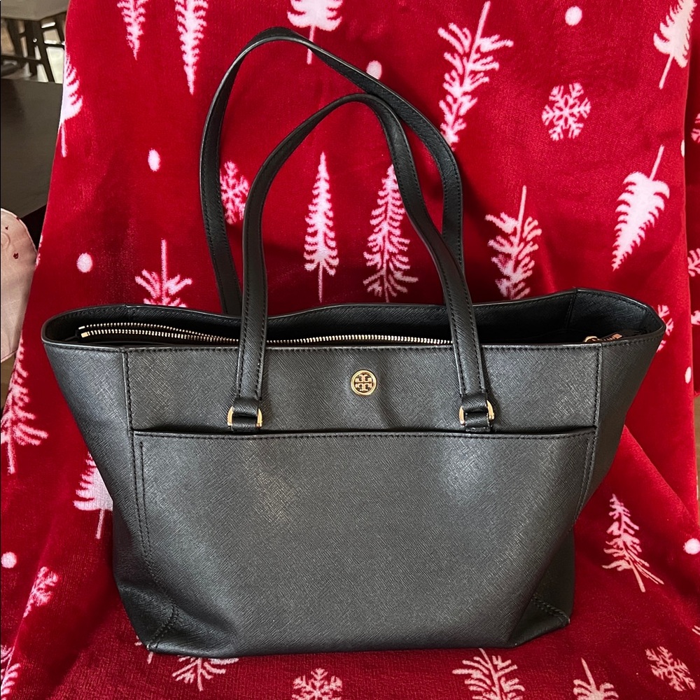 Tory Burch Black Tote Bag